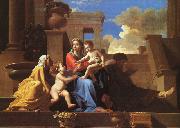 Nicolas Poussin Holy Family on the Steps oil painting picture wholesale